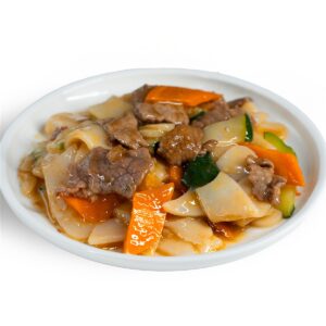 Gnocchi di riso con verdure e manzo
