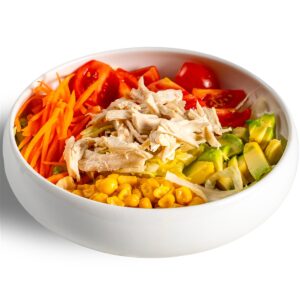 Insalata mista con pollo