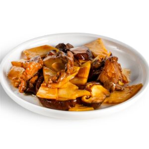 Manzo bambù e funghi