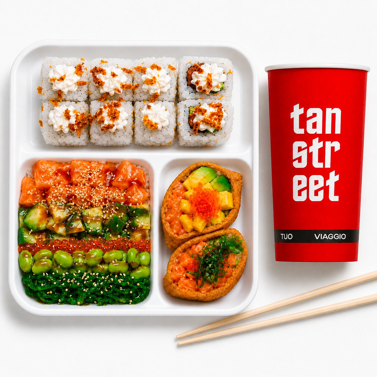 Bento Sake + acqua